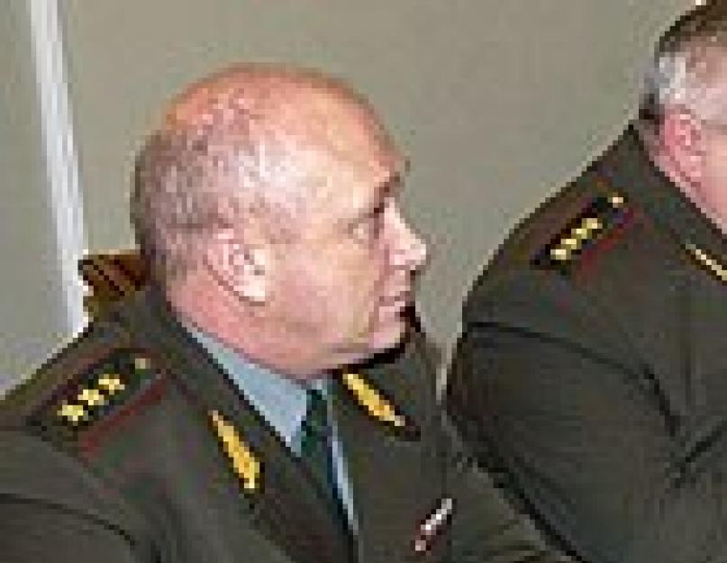Алексей Маслов, главнокомандующий Сухопутными войсками, генерал-полковник: 