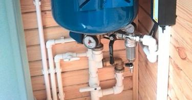Особенности оборудования системы банного водоснабжения Устройство бани и водоснабжения